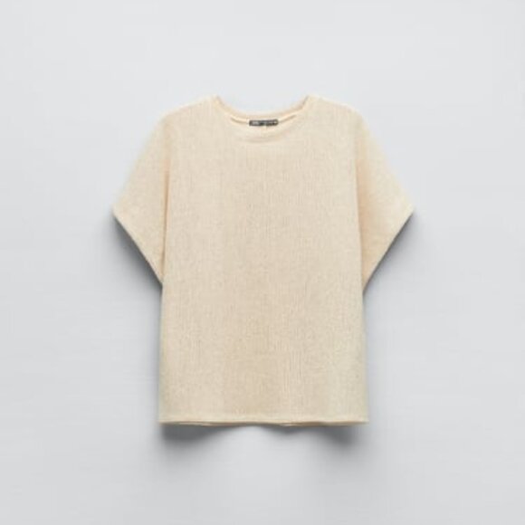 Zara Sweaters - ZARA Rustic Shimmery Sweater